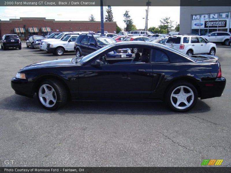 Black / Dark Charcoal 2000 Ford Mustang GT Coupe