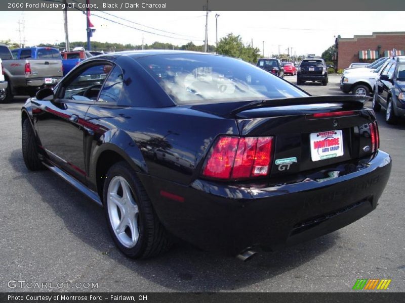 Black / Dark Charcoal 2000 Ford Mustang GT Coupe