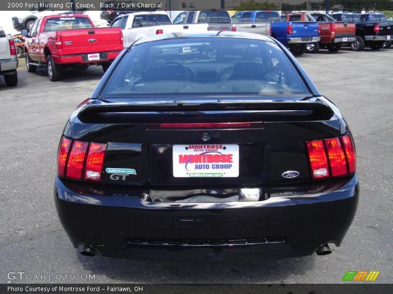 Black / Dark Charcoal 2000 Ford Mustang GT Coupe
