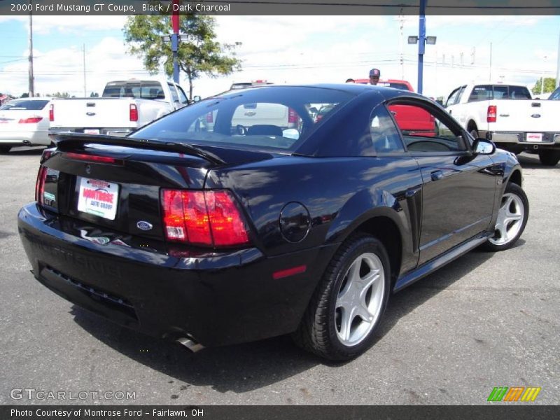 Black / Dark Charcoal 2000 Ford Mustang GT Coupe