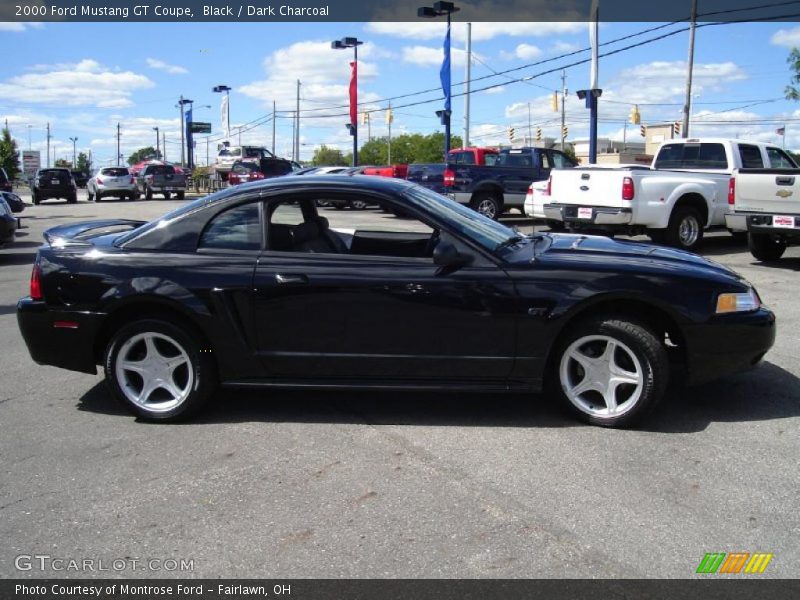 Black / Dark Charcoal 2000 Ford Mustang GT Coupe
