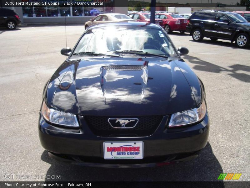 Black / Dark Charcoal 2000 Ford Mustang GT Coupe