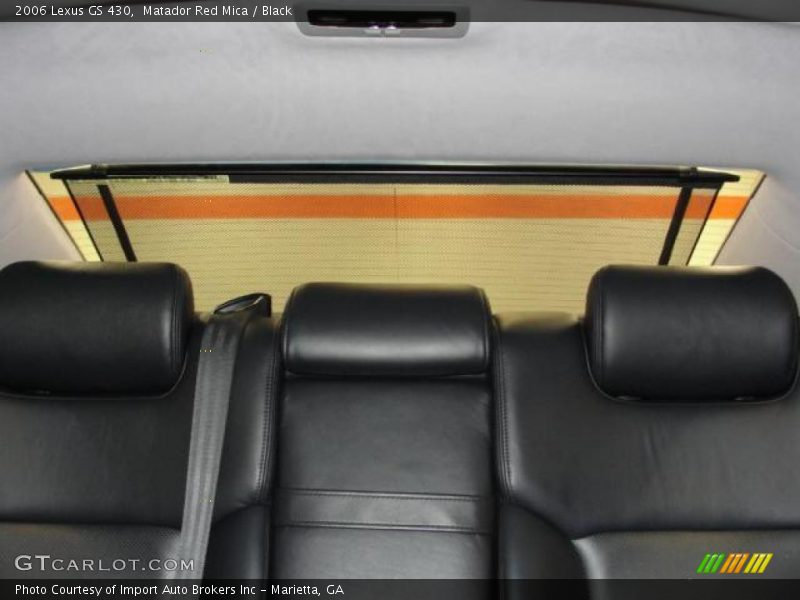 Matador Red Mica / Black 2006 Lexus GS 430