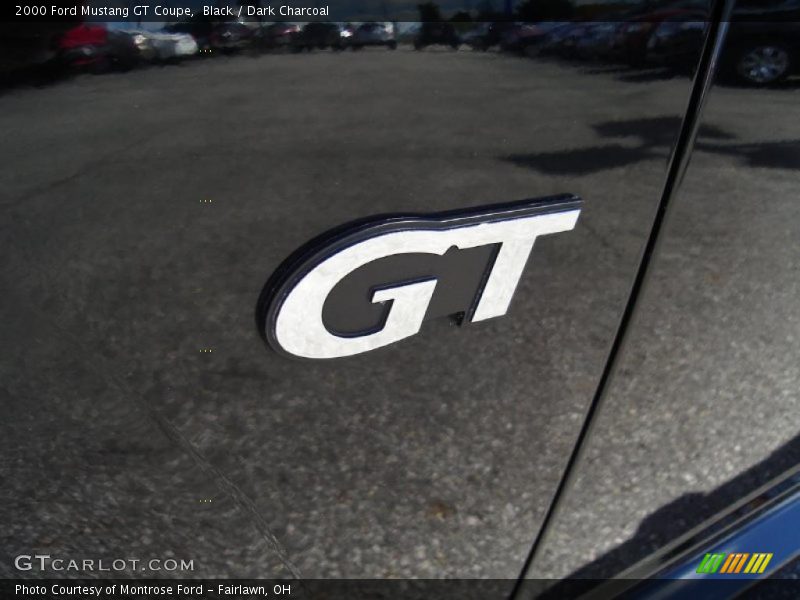Black / Dark Charcoal 2000 Ford Mustang GT Coupe