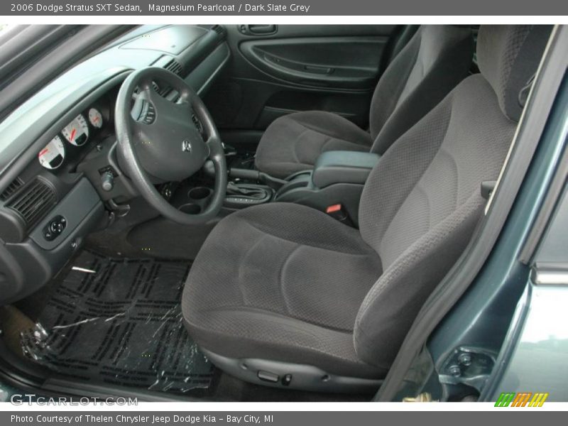 Magnesium Pearlcoat / Dark Slate Grey 2006 Dodge Stratus SXT Sedan