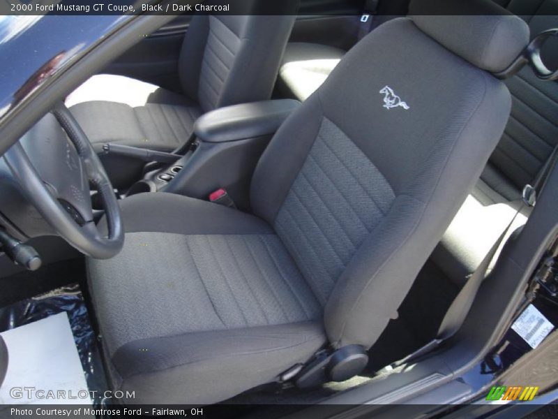 Black / Dark Charcoal 2000 Ford Mustang GT Coupe