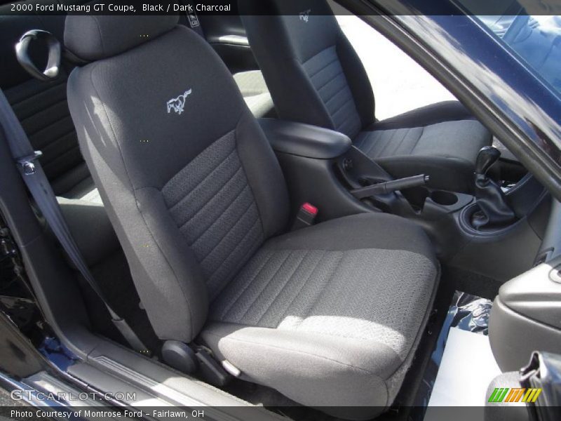 Black / Dark Charcoal 2000 Ford Mustang GT Coupe