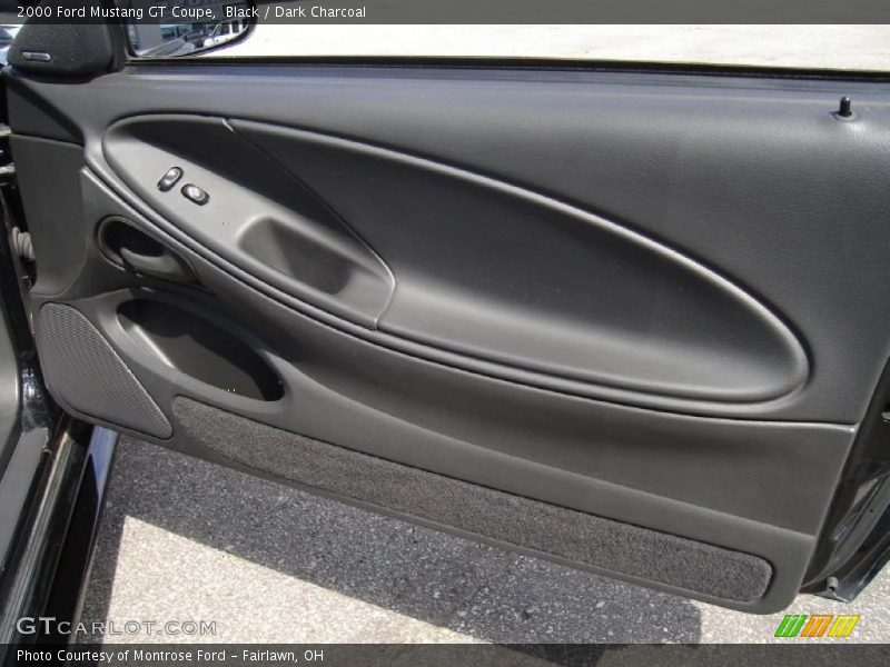 Black / Dark Charcoal 2000 Ford Mustang GT Coupe