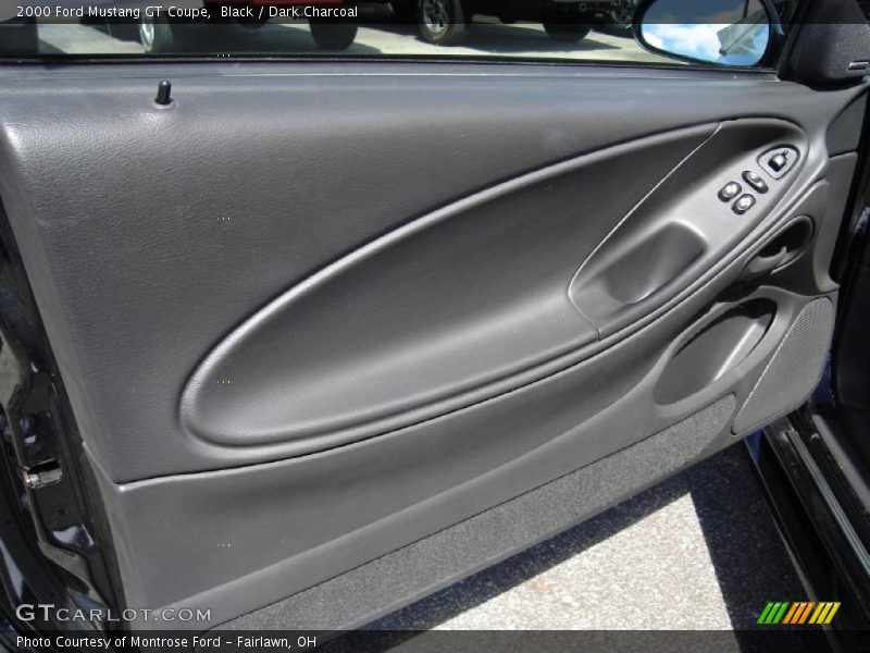 Black / Dark Charcoal 2000 Ford Mustang GT Coupe