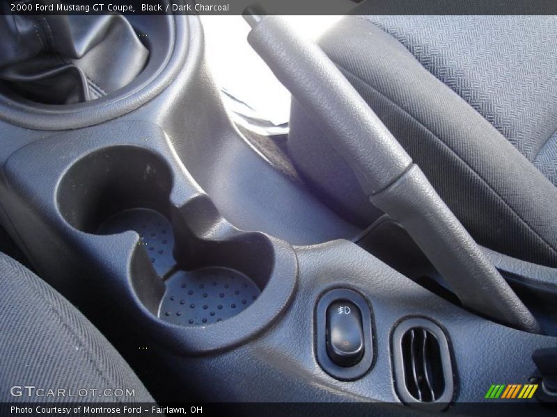 Black / Dark Charcoal 2000 Ford Mustang GT Coupe