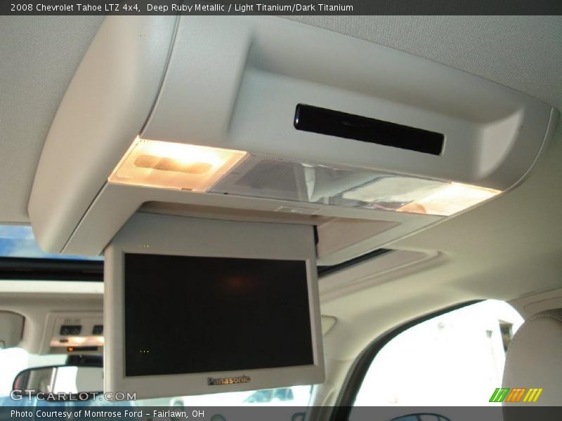 Deep Ruby Metallic / Light Titanium/Dark Titanium 2008 Chevrolet Tahoe LTZ 4x4