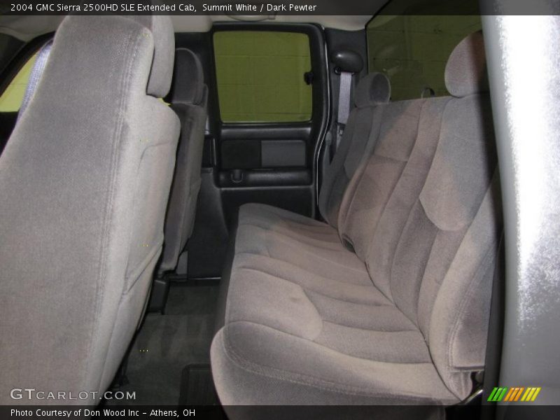 Summit White / Dark Pewter 2004 GMC Sierra 2500HD SLE Extended Cab
