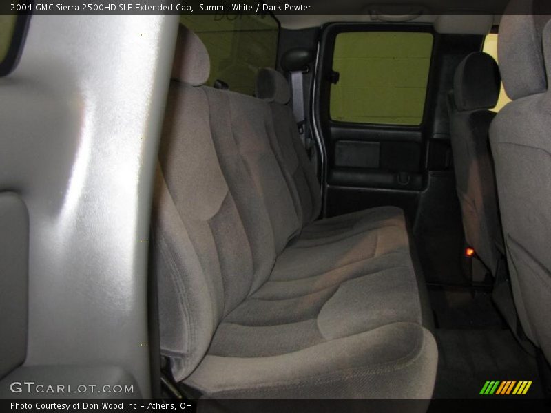 Summit White / Dark Pewter 2004 GMC Sierra 2500HD SLE Extended Cab