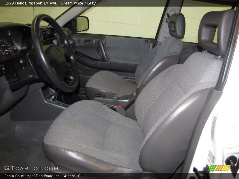 Cream White / Gray 1999 Honda Passport EX 4WD
