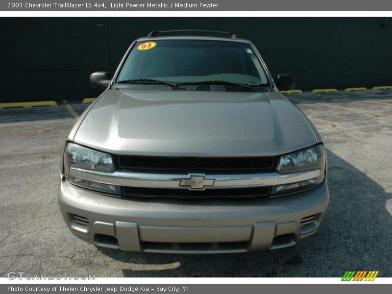 Light Pewter Metallic / Medium Pewter 2003 Chevrolet TrailBlazer LS 4x4