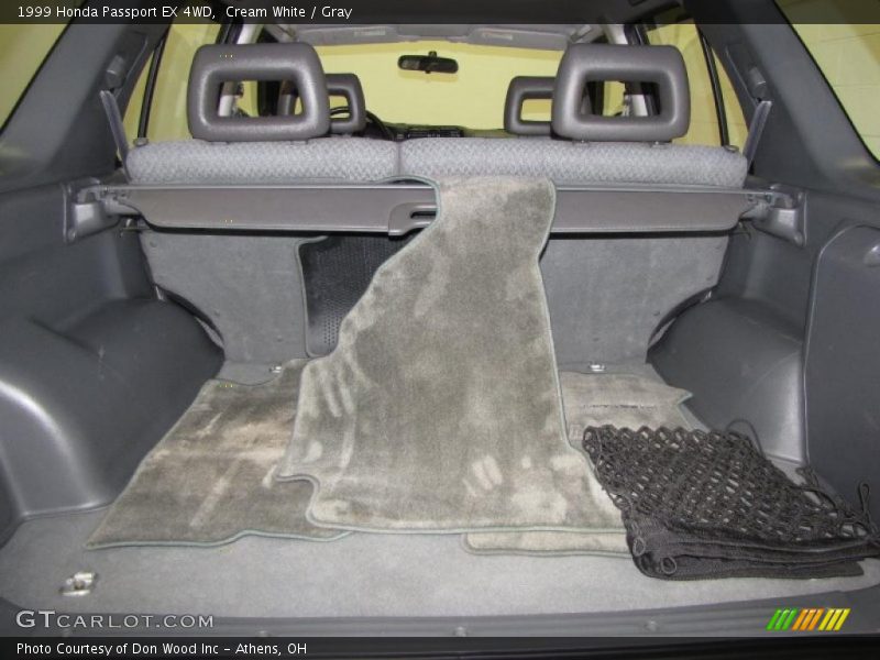 Cream White / Gray 1999 Honda Passport EX 4WD