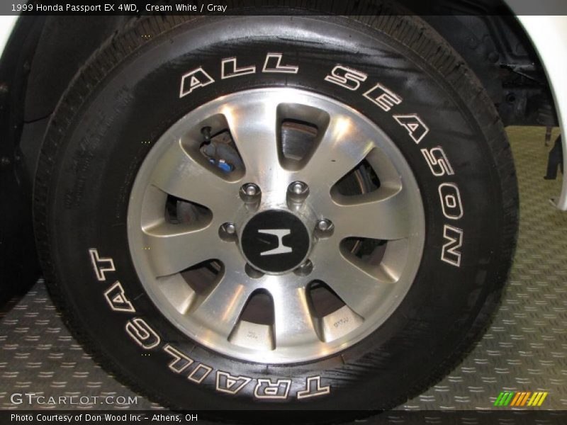 Cream White / Gray 1999 Honda Passport EX 4WD