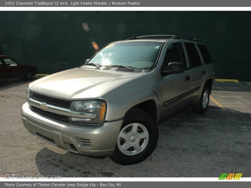 Light Pewter Metallic / Medium Pewter 2003 Chevrolet TrailBlazer LS 4x4