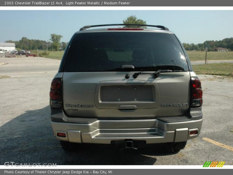 Light Pewter Metallic / Medium Pewter 2003 Chevrolet TrailBlazer LS 4x4