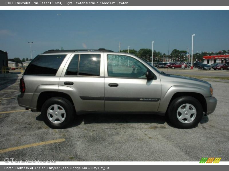 Light Pewter Metallic / Medium Pewter 2003 Chevrolet TrailBlazer LS 4x4