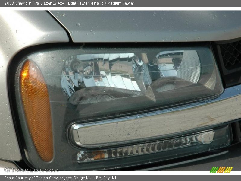 Light Pewter Metallic / Medium Pewter 2003 Chevrolet TrailBlazer LS 4x4