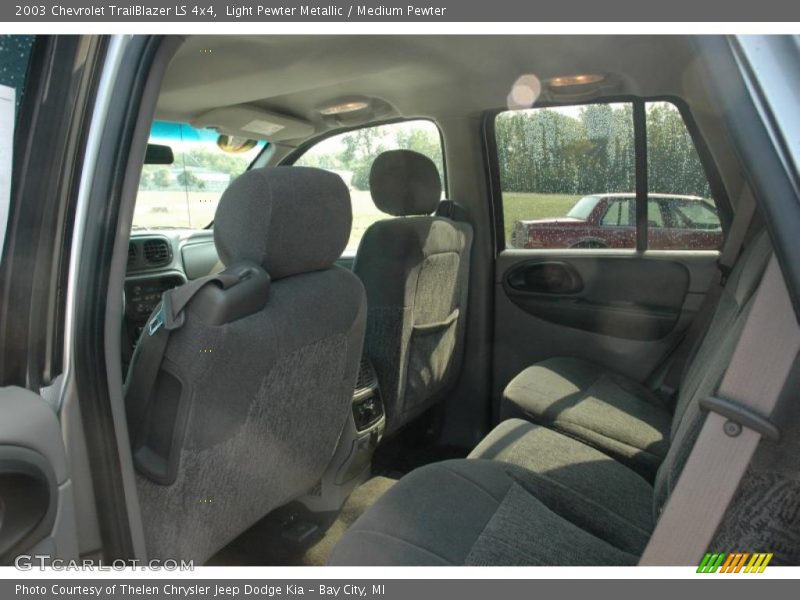 Light Pewter Metallic / Medium Pewter 2003 Chevrolet TrailBlazer LS 4x4