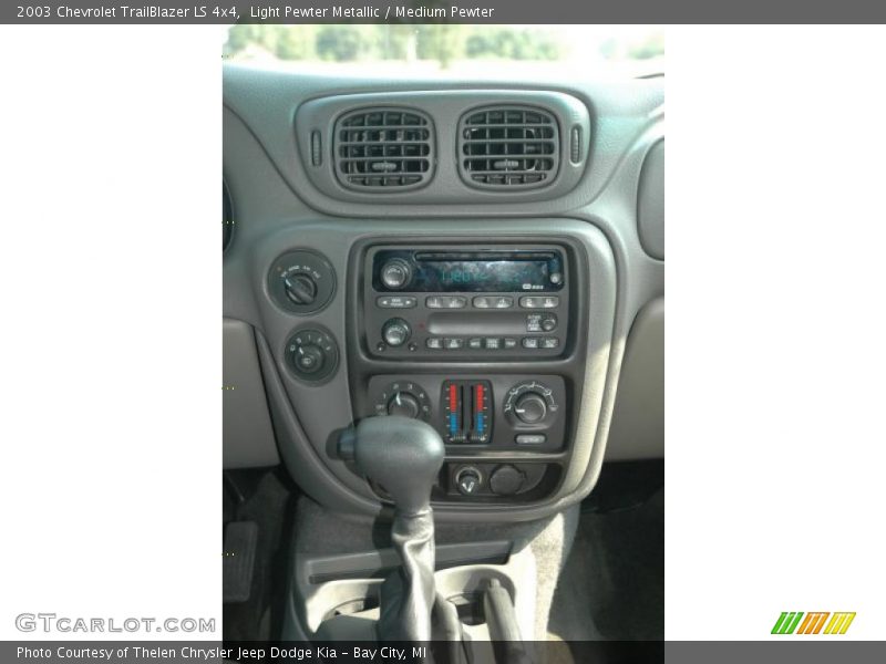 Light Pewter Metallic / Medium Pewter 2003 Chevrolet TrailBlazer LS 4x4