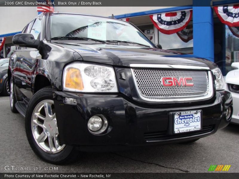 Black Onyx / Ebony Black 2006 GMC Envoy Denali 4x4