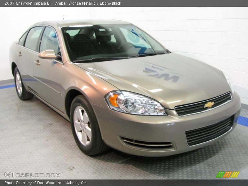 Amber Bronze Metallic / Ebony Black 2007 Chevrolet Impala LT