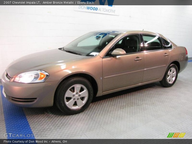 Amber Bronze Metallic / Ebony Black 2007 Chevrolet Impala LT