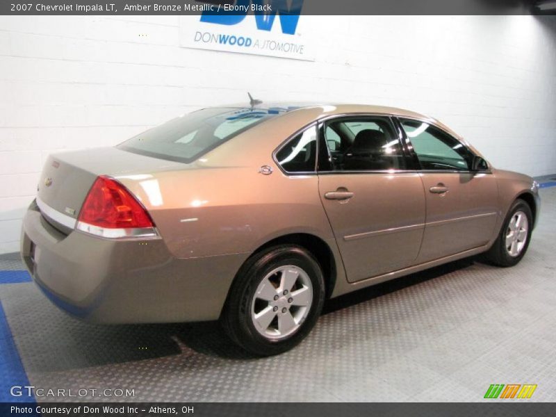 Amber Bronze Metallic / Ebony Black 2007 Chevrolet Impala LT