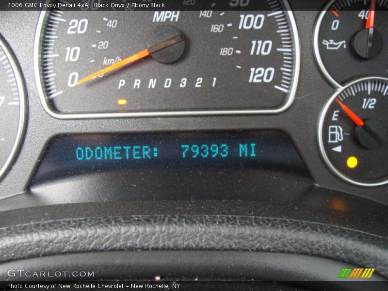 Black Onyx / Ebony Black 2006 GMC Envoy Denali 4x4