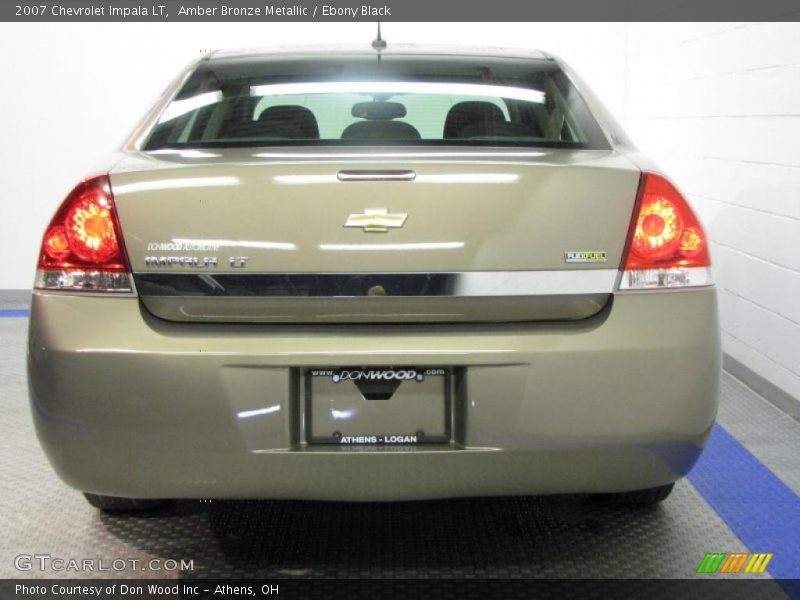 Amber Bronze Metallic / Ebony Black 2007 Chevrolet Impala LT