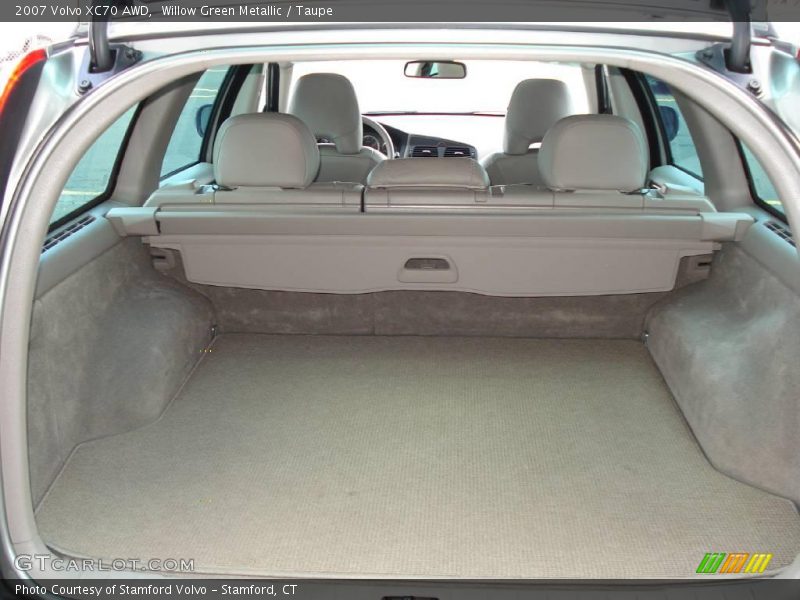 Willow Green Metallic / Taupe 2007 Volvo XC70 AWD