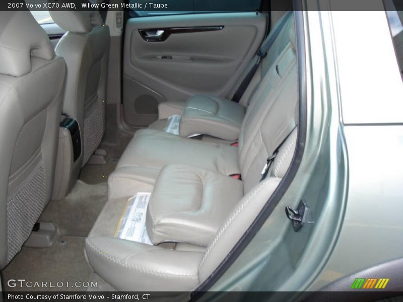 Willow Green Metallic / Taupe 2007 Volvo XC70 AWD