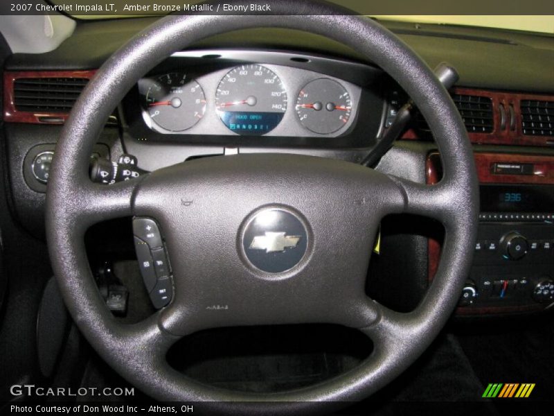 Amber Bronze Metallic / Ebony Black 2007 Chevrolet Impala LT