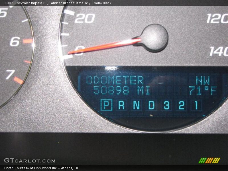 Amber Bronze Metallic / Ebony Black 2007 Chevrolet Impala LT