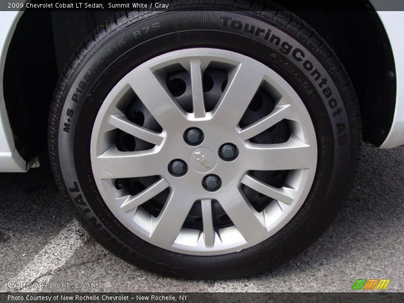 Summit White / Gray 2009 Chevrolet Cobalt LT Sedan