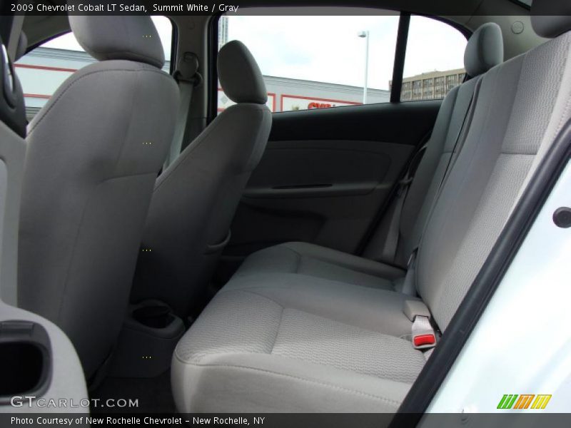 Summit White / Gray 2009 Chevrolet Cobalt LT Sedan