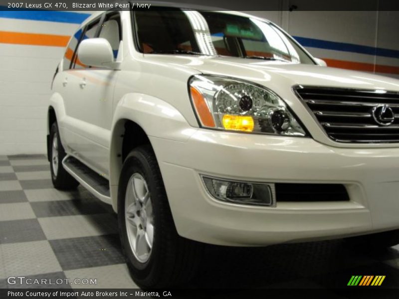 Blizzard White Pearl / Ivory 2007 Lexus GX 470