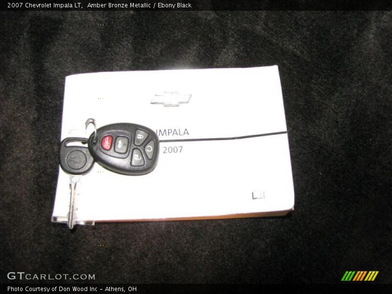 Amber Bronze Metallic / Ebony Black 2007 Chevrolet Impala LT
