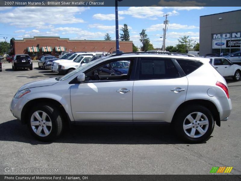 Brilliant Silver Metallic / Charcoal 2007 Nissan Murano S