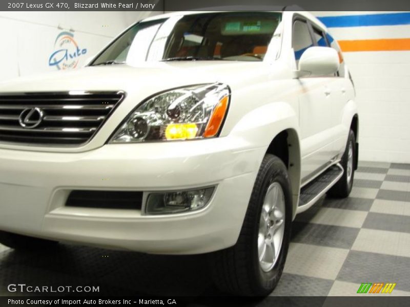 Blizzard White Pearl / Ivory 2007 Lexus GX 470