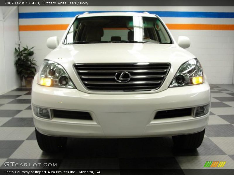 Blizzard White Pearl / Ivory 2007 Lexus GX 470