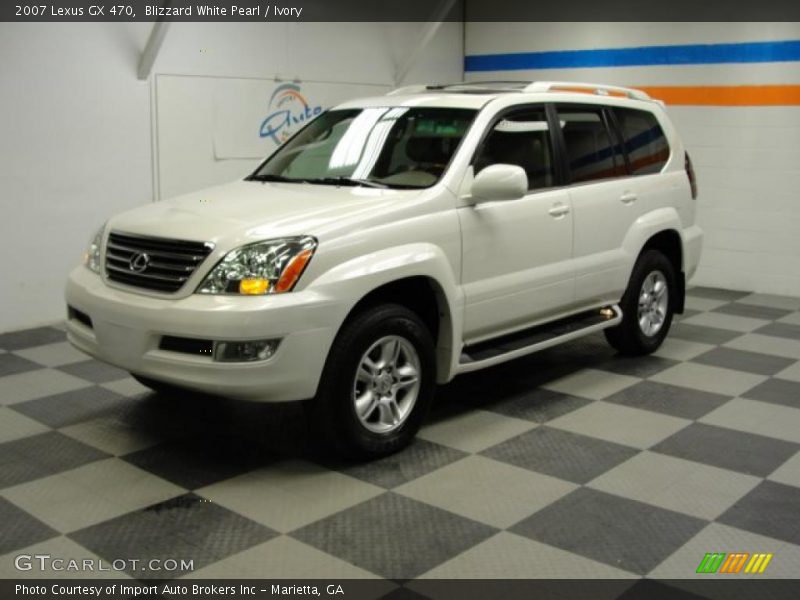 Blizzard White Pearl / Ivory 2007 Lexus GX 470