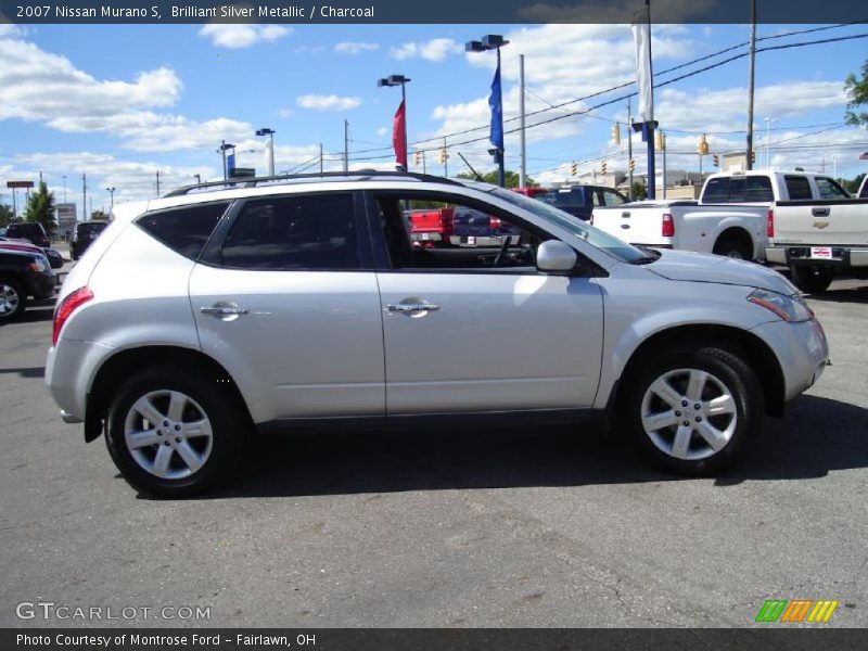 Brilliant Silver Metallic / Charcoal 2007 Nissan Murano S