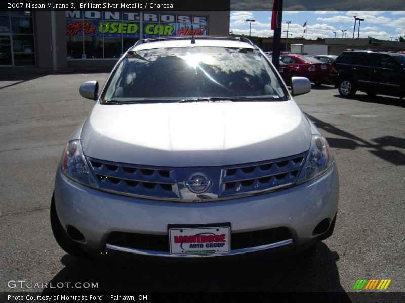 Brilliant Silver Metallic / Charcoal 2007 Nissan Murano S