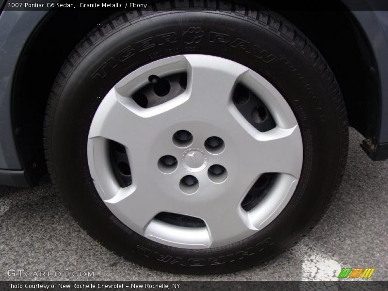Granite Metallic / Ebony 2007 Pontiac G6 Sedan