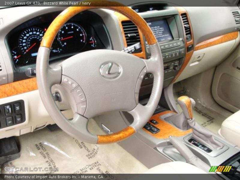 Blizzard White Pearl / Ivory 2007 Lexus GX 470
