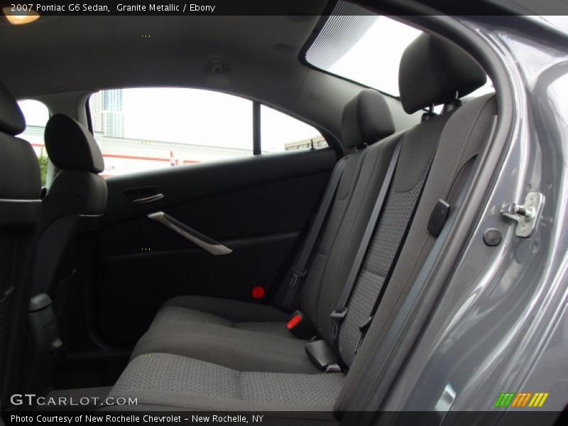 Granite Metallic / Ebony 2007 Pontiac G6 Sedan